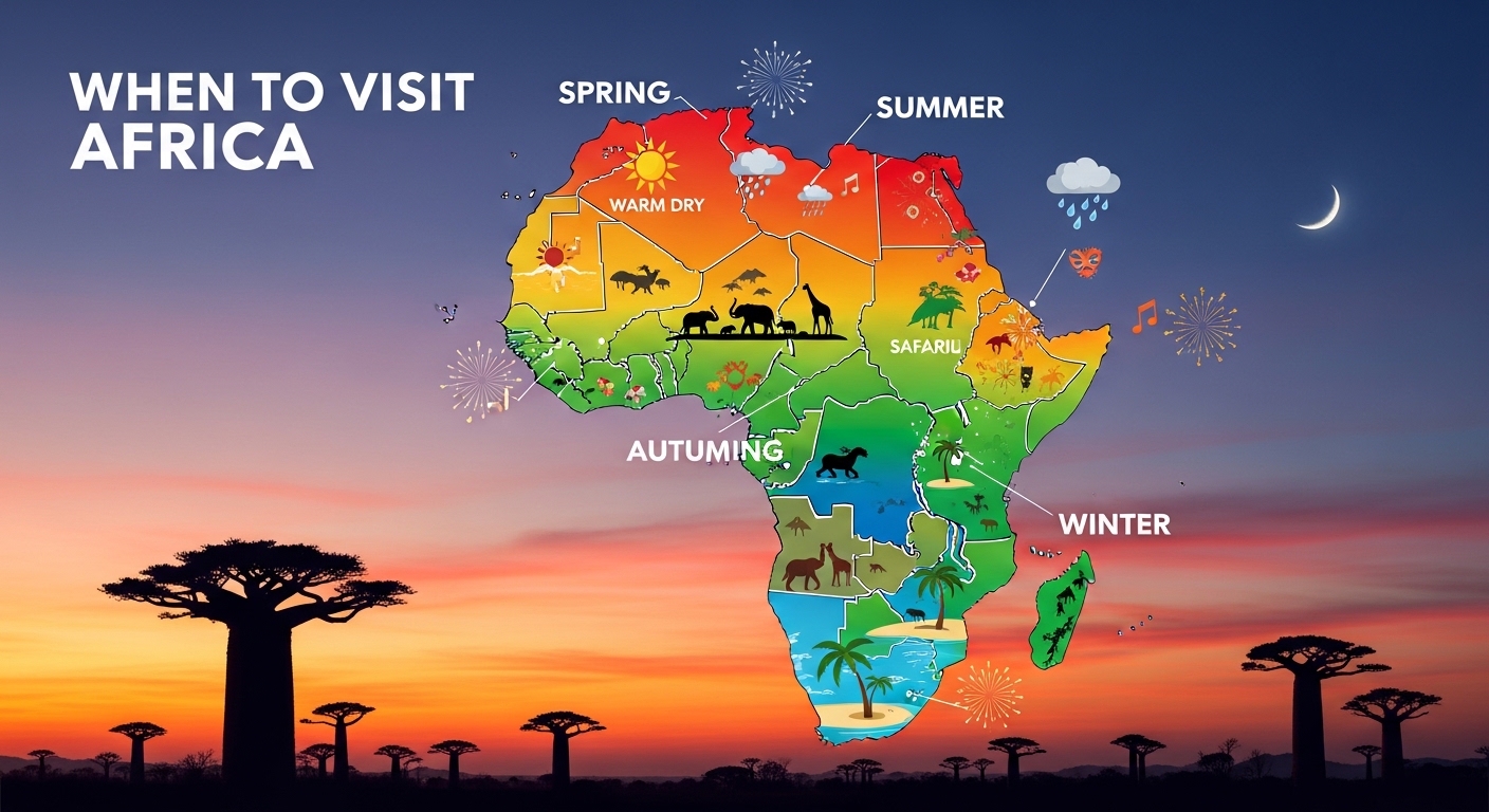When to Visit Africa Best Time to Visit Africa: Seasons, Safari, and Travel Guide